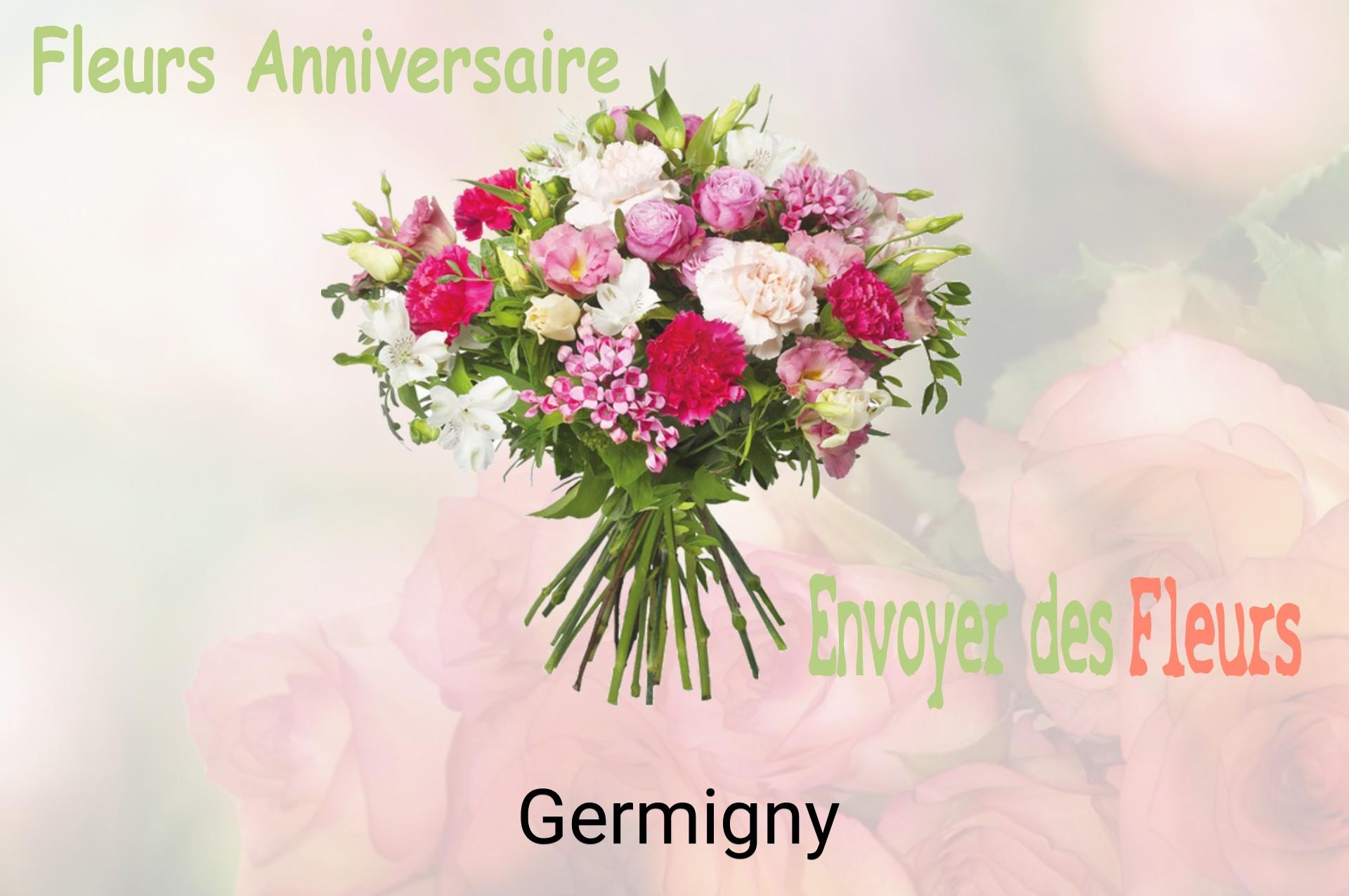 Bouquet de fleurs d’anniversaire livré à Germigny