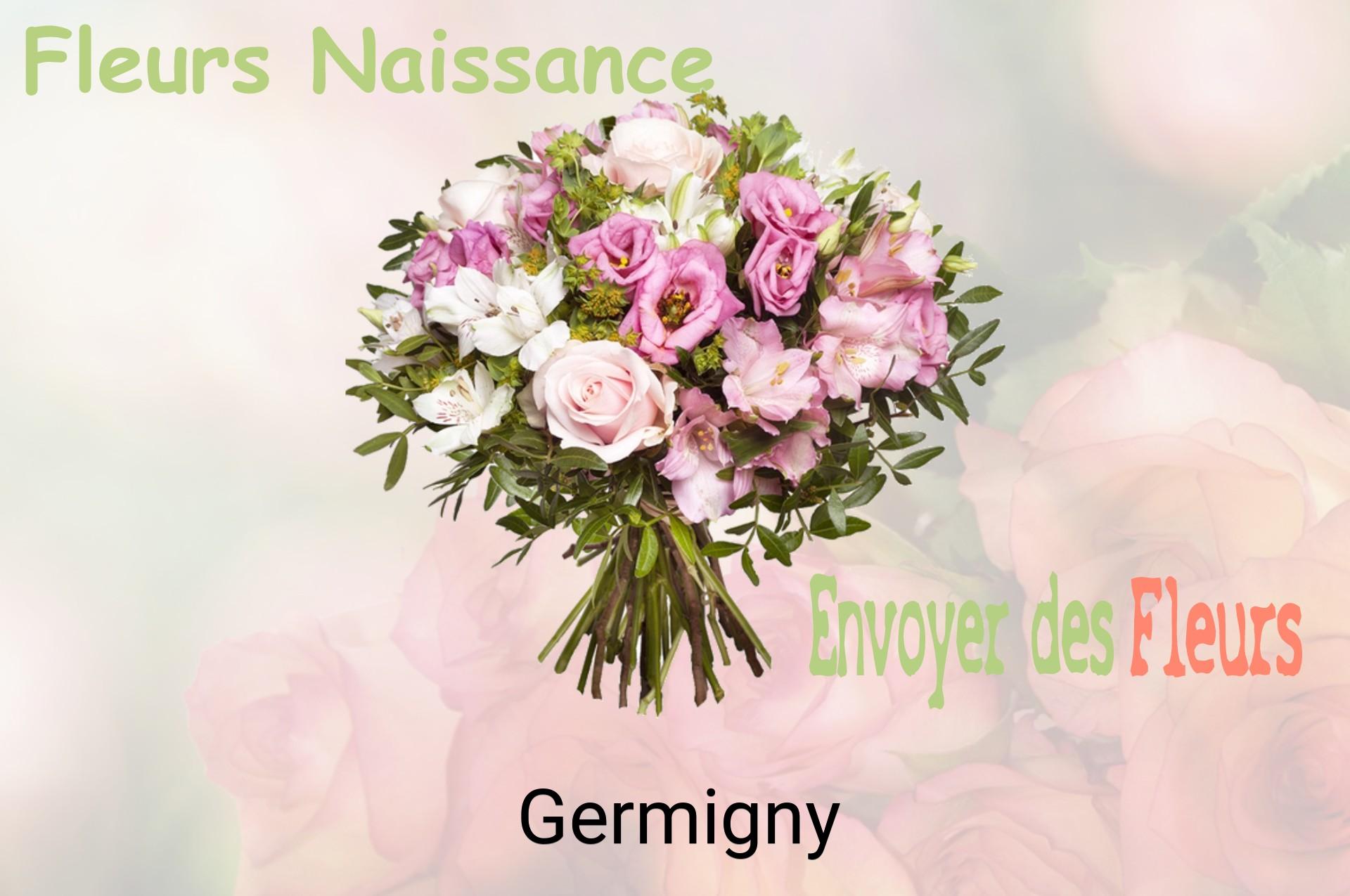 Bouquet de fleurs de naissance livré à Germigny